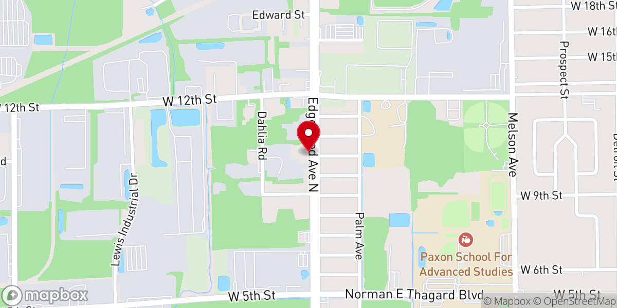 Map showing location of Gods Glory from Heaven Outreach Ministry Inc