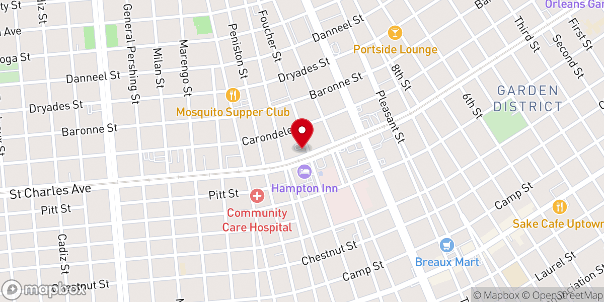 Map showing location of The Church of Jesus Christ of Latter-day Saints