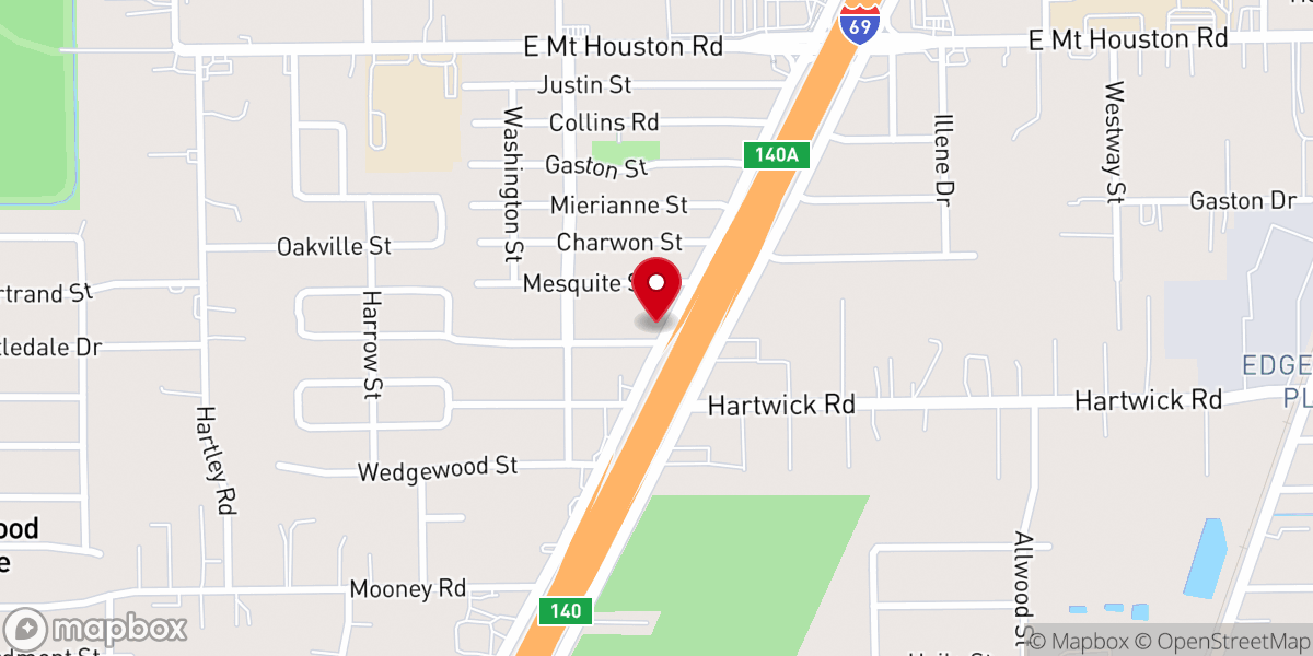 Map showing location of Victory Mt. Bethel Missionary Baptist Church