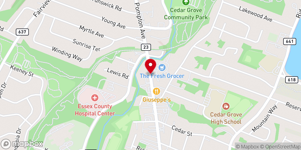 Map showing location of Coptic Orthodox Church Archdiocese of North America Inc