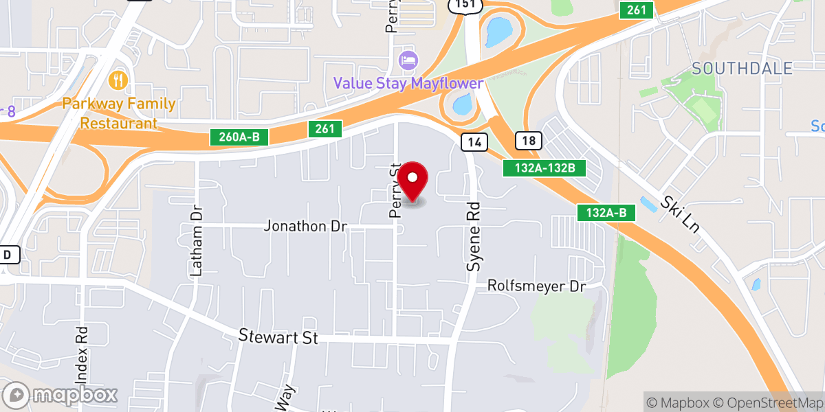 Map showing location of Iglesia Pilar De La Verdad/Pillar Of Truth Church