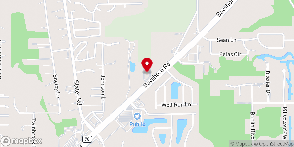 Map showing location of Revival Church of Florida