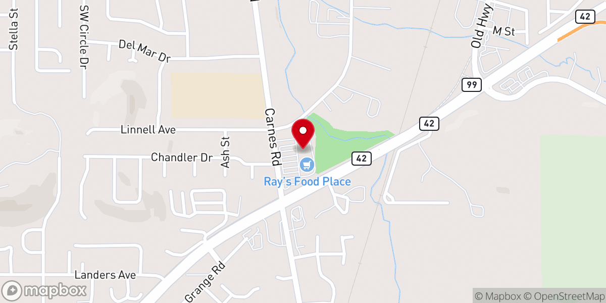 Map showing location of Valley Gate Fellowship Inc