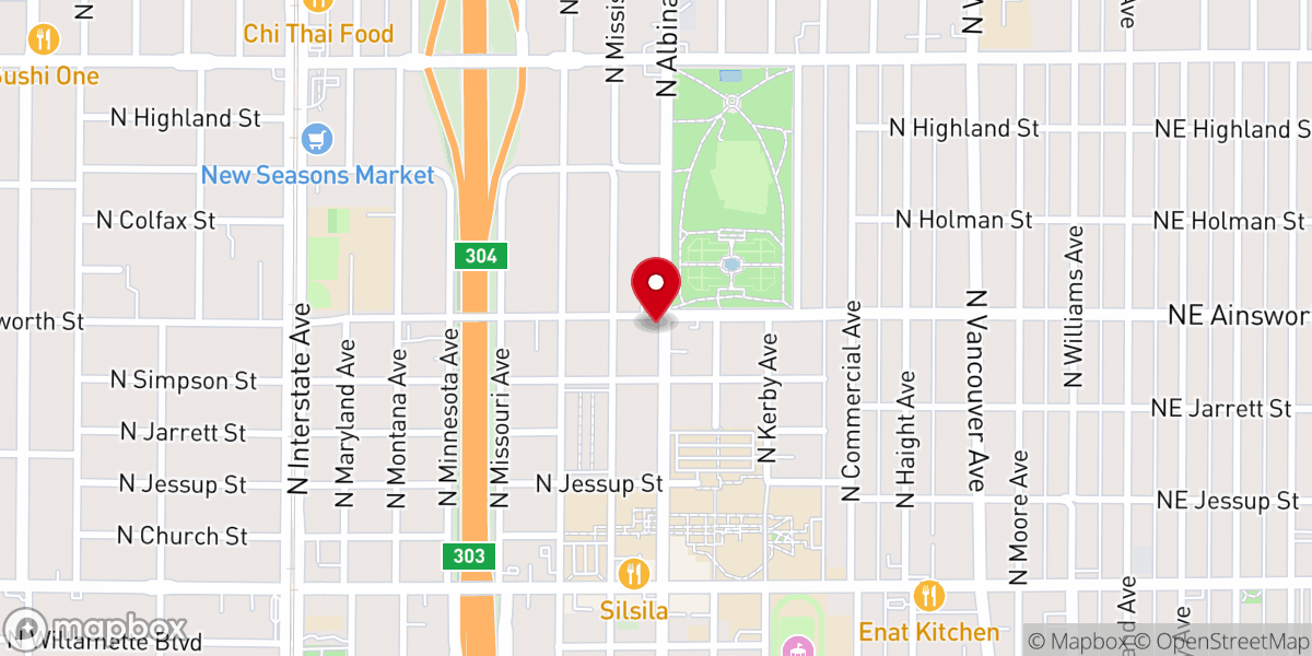 Map showing location of Lifeline Christian Church