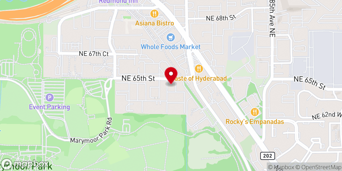 Map showing location of Doxa Church