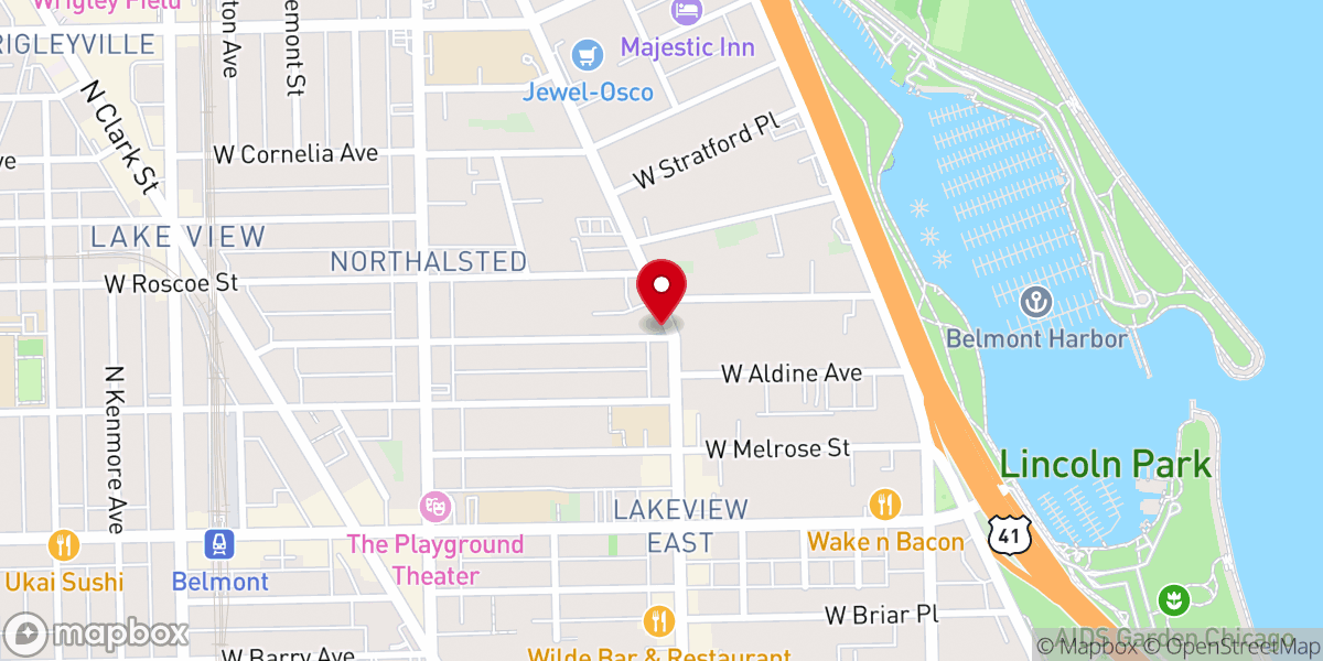 Map showing location of Makom Shalom-the Community