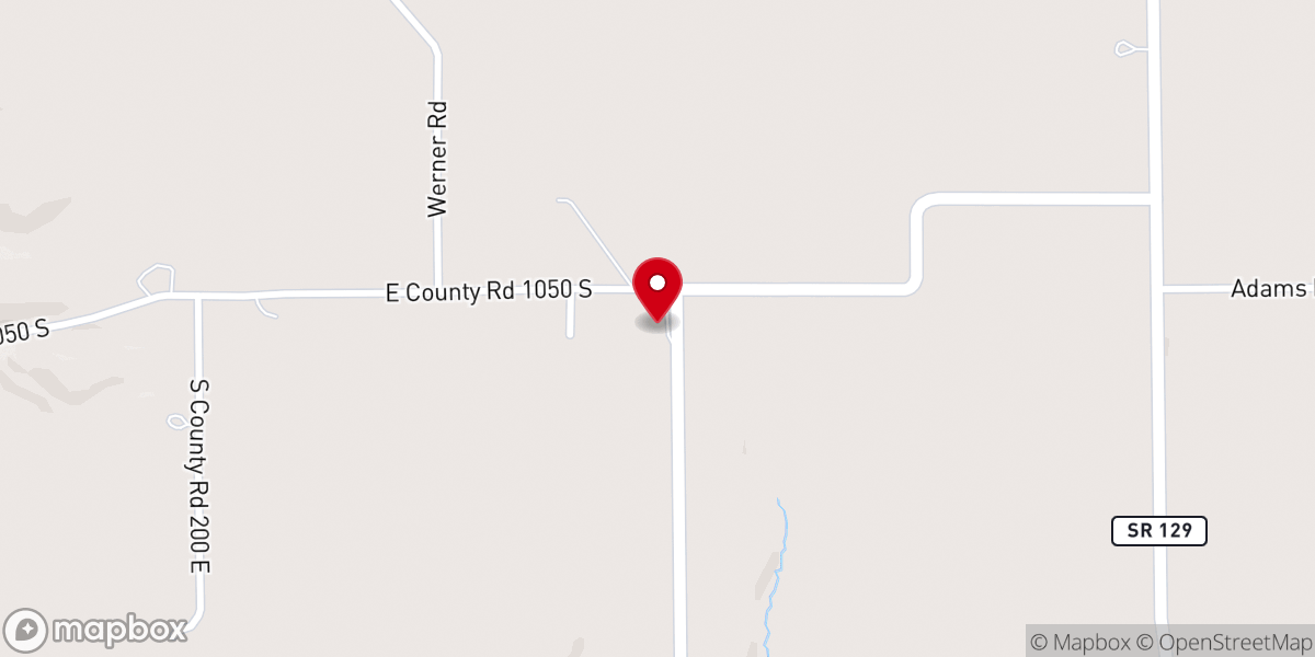 Map showing location of Cross Plains Church of Christ