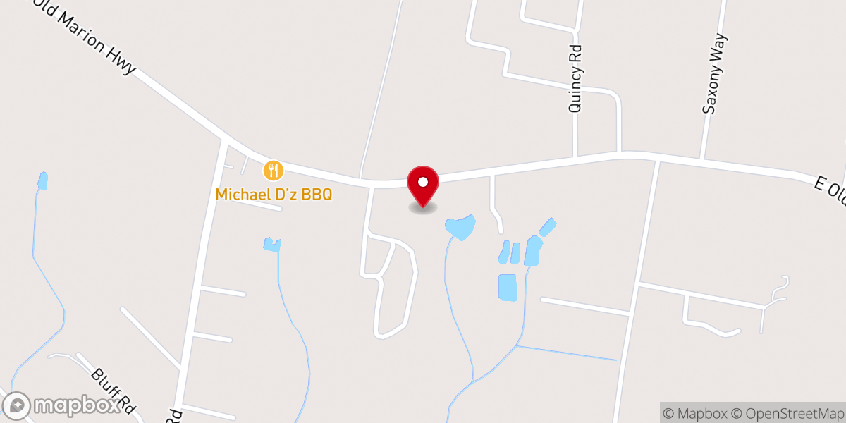 Map showing location of Friendship United Methodist Church
