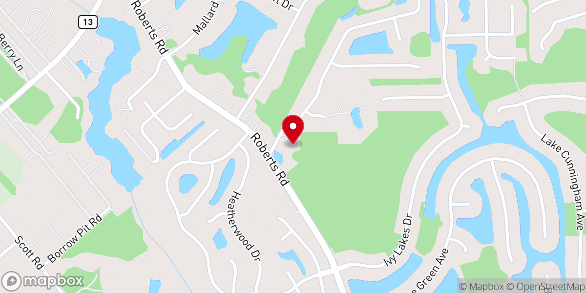 Map showing location of Celebration Lutheran Church- LCMS