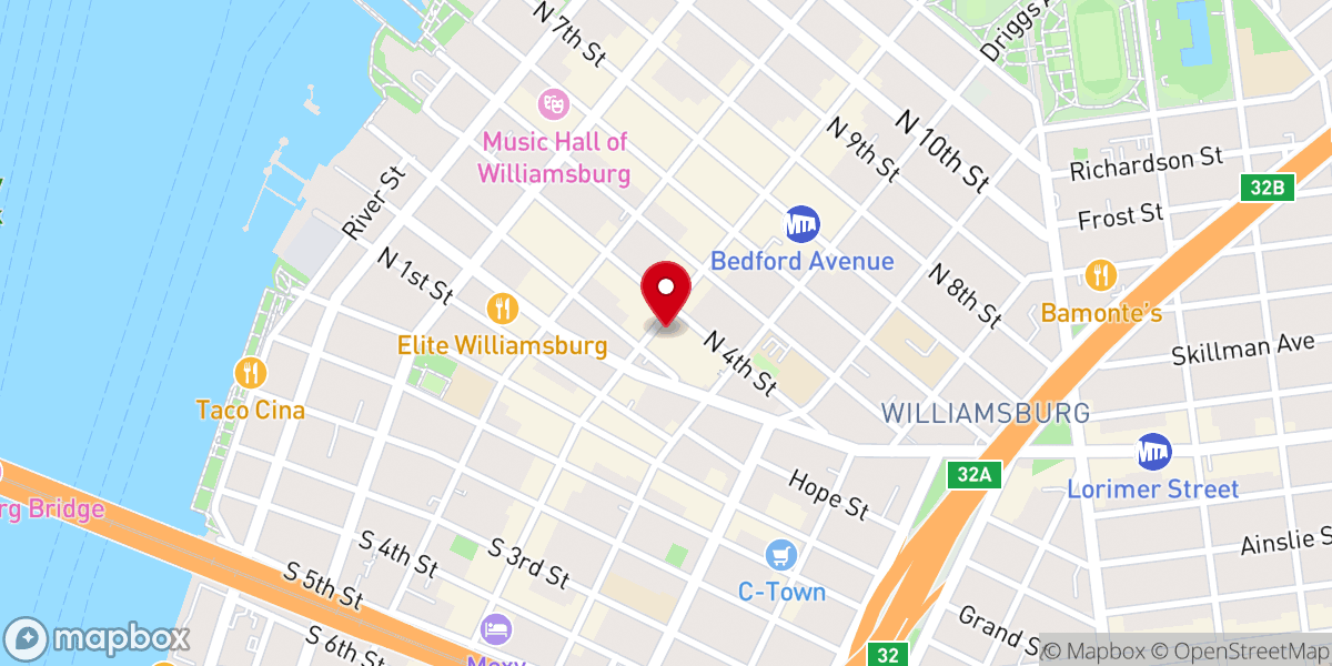 Map showing location of ALO