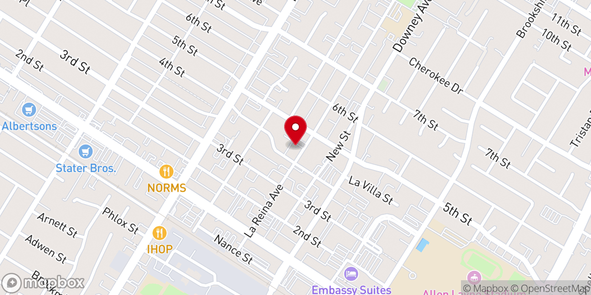 Map showing location of Action Faith Ministries