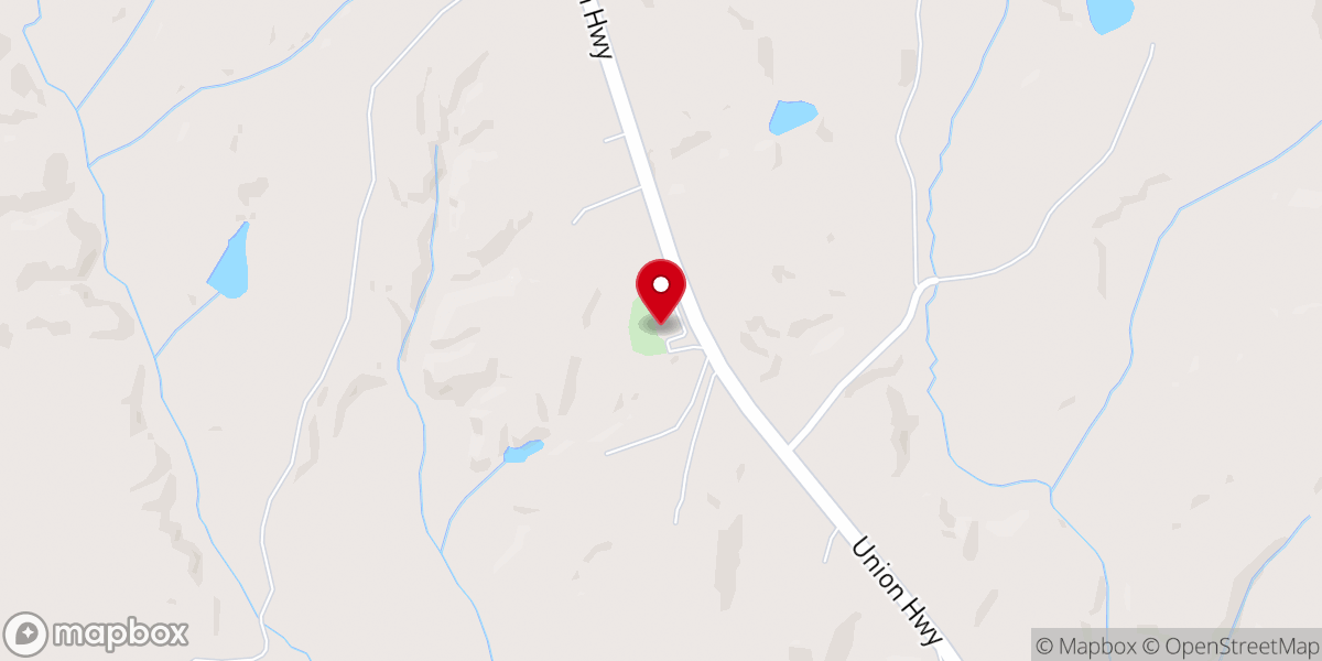Map showing location of New Mount Zion Baptist Church