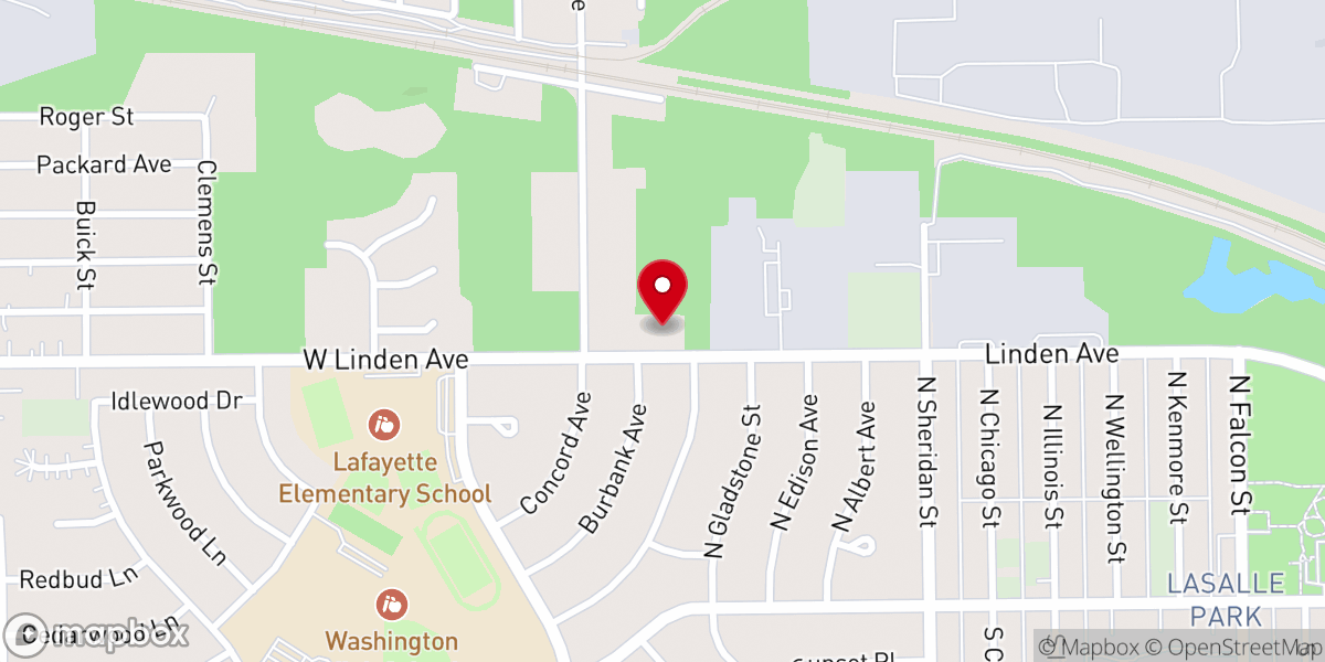 Map showing location of Apostolic House of Deliverance