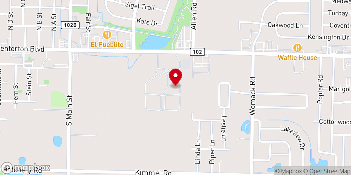 Map showing location of Jeannys Neila Foundation Inc