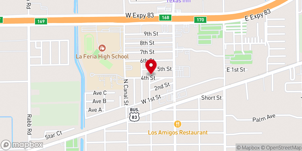 Map showing location of Iglesia Oración En Su Presencia