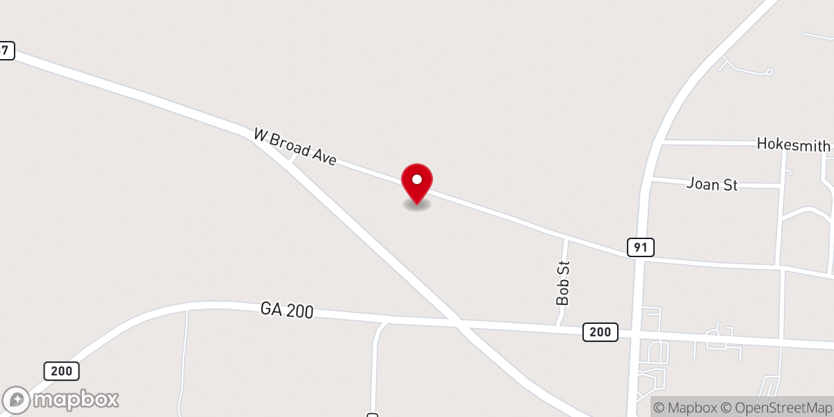 Map showing location of Newton Church