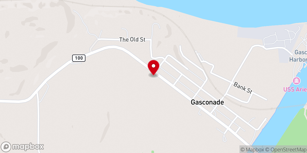 Map showing location of First Pentecostal Church