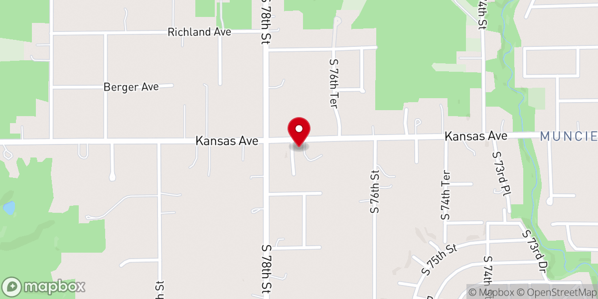 Map showing location of Calvary Temple Pentecostal Church