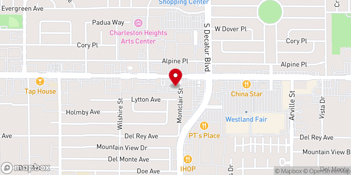 Map showing location of Roca Eterna Christian Church