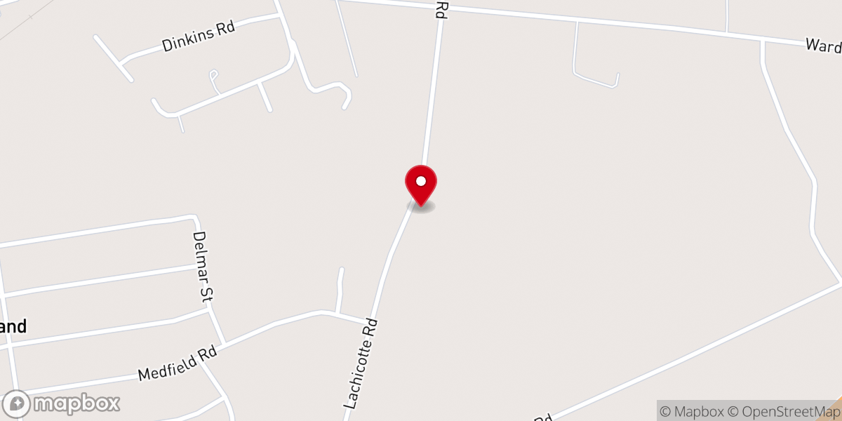 Map showing location of Family Life Center