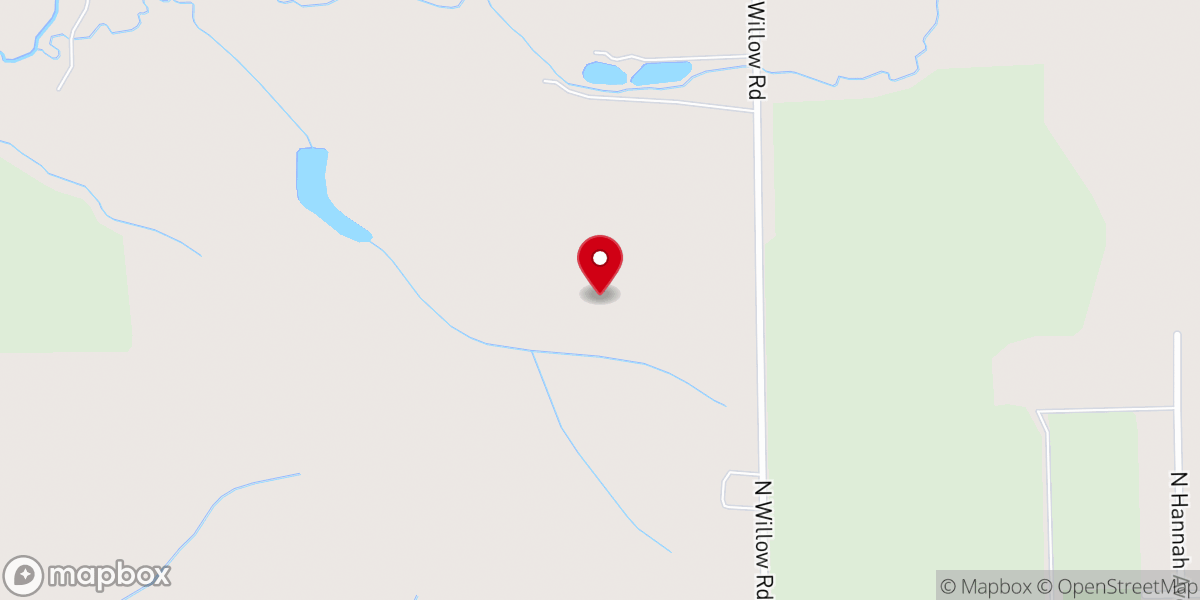 Map showing location of Mount Morris Township