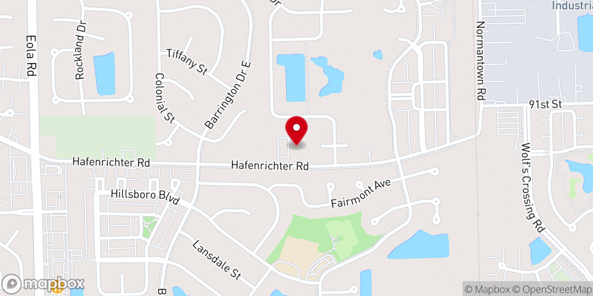 Map showing location of New Song Community Church