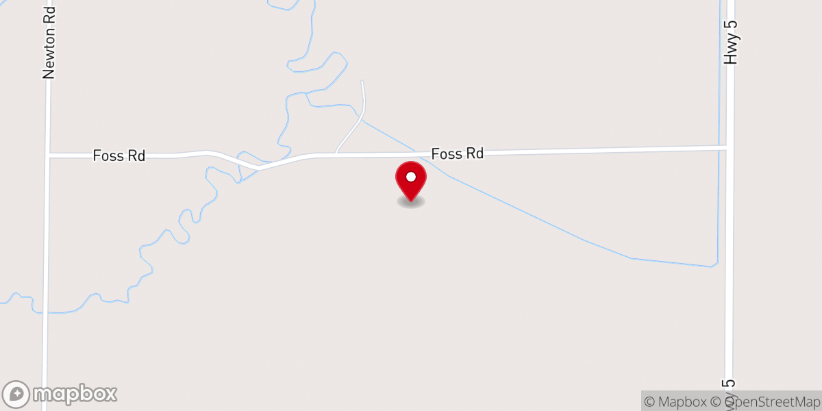 Map showing location of Mr. Eds Farm