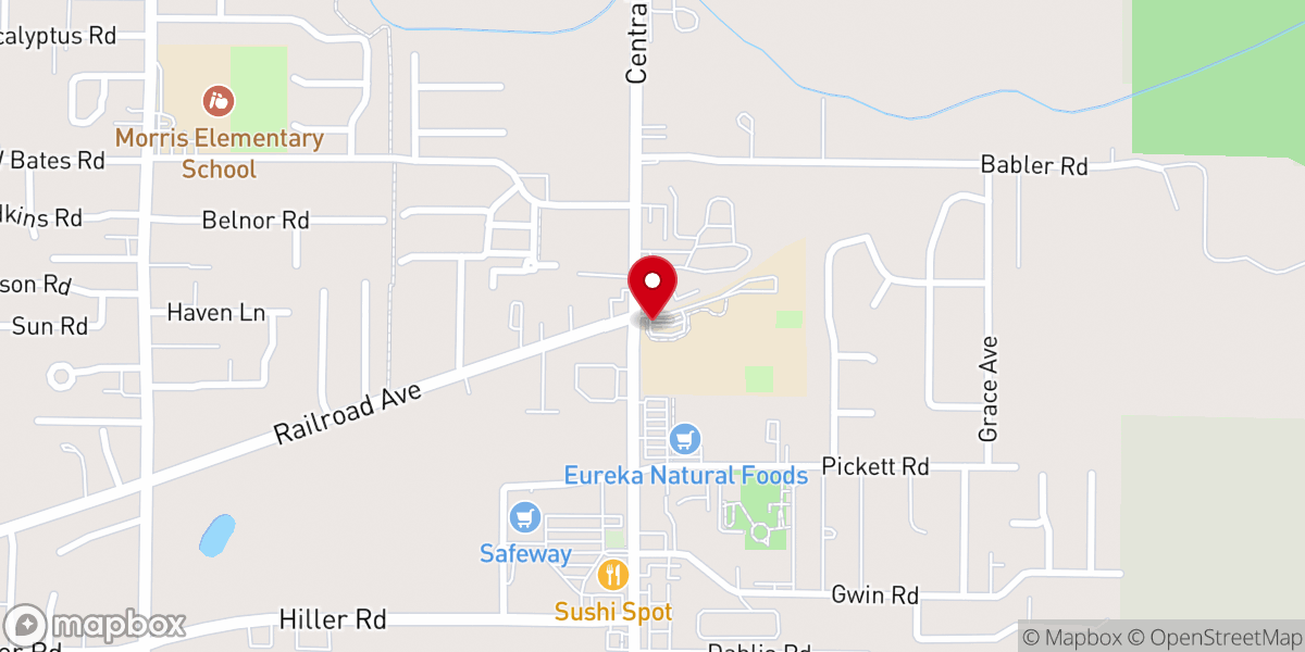 Map showing location of McK for Life