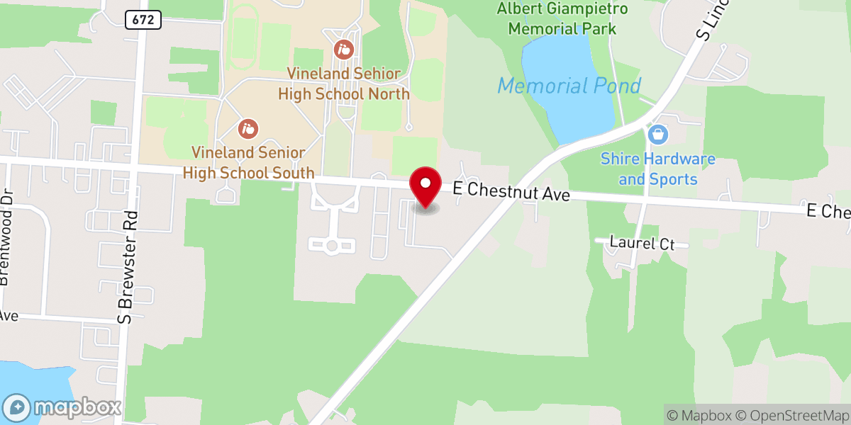 Map showing location of Stepping into Faith Inc