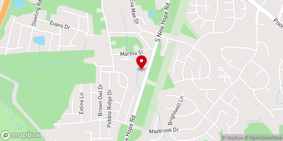 Map showing location of Agape Word Fellowship