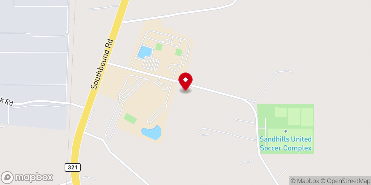 Map showing location of Little Zion Free Baptist Holiness Church
