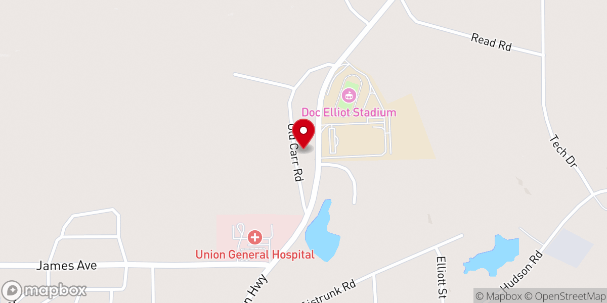 Map showing location of Empowering A Generation Church