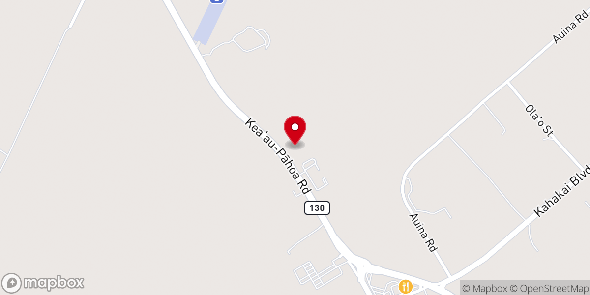 Map showing location of New Life Church Pahoa