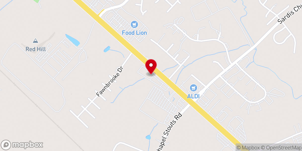 Map showing location of Church With A Purpose