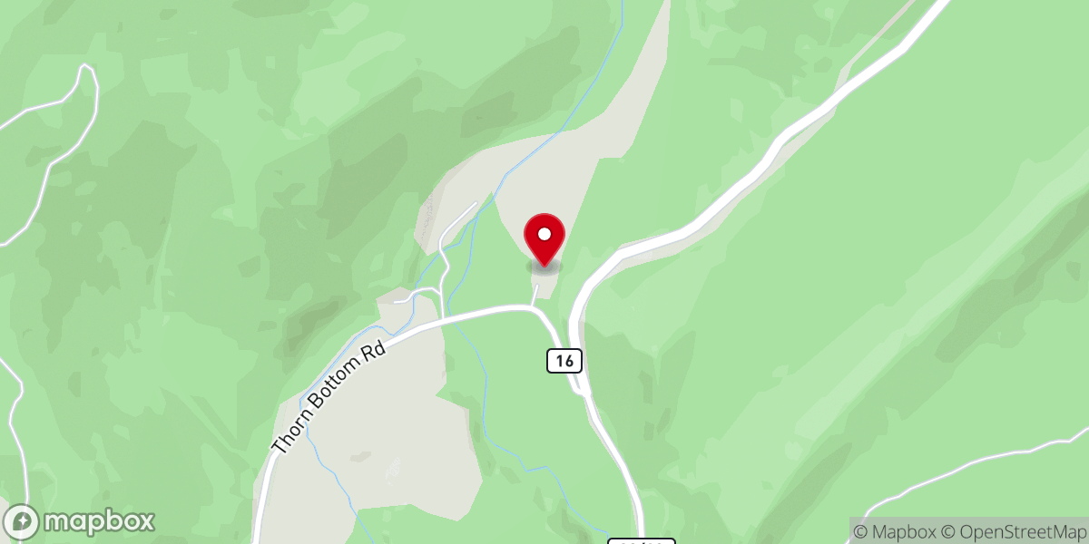 Map showing location of Sugar Grove Church of the Brethren-Wardensville, WV