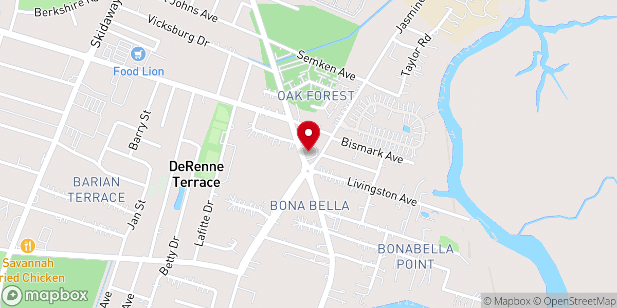 Map showing location of Ab L Ministries Inc