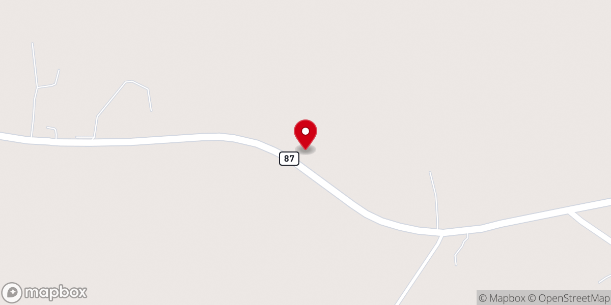 Map showing location of Revival Tabernacle