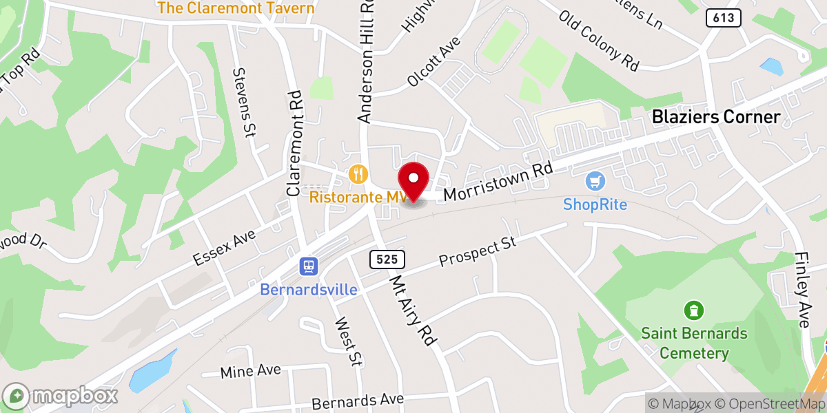 Map showing location of Mt Olive Chronicle