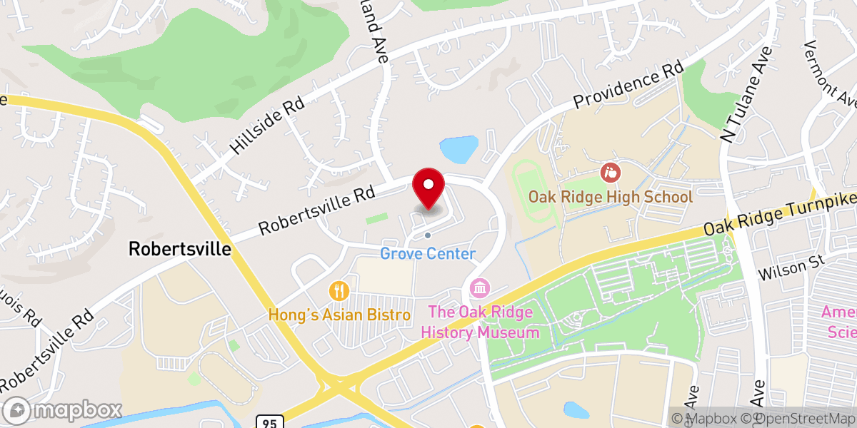 Map showing location of High Places Community Church