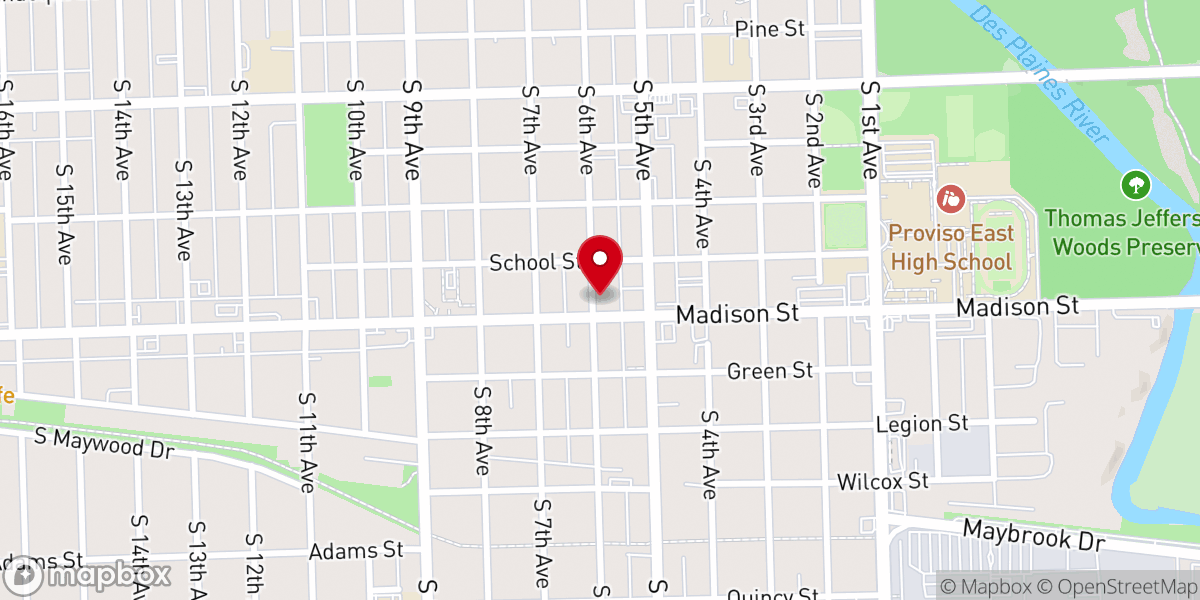 Map showing location of James Memorial Christian Academy