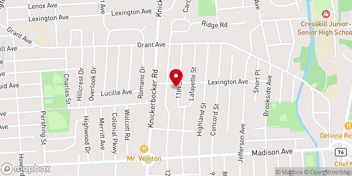 Map showing location of 한성개혁교회(Hansung Reformed Church In America)