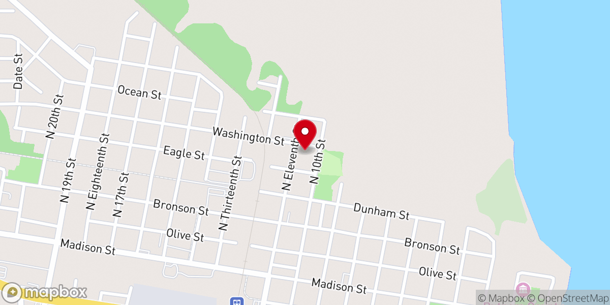 Map showing location of The Emerge Church of Palatka