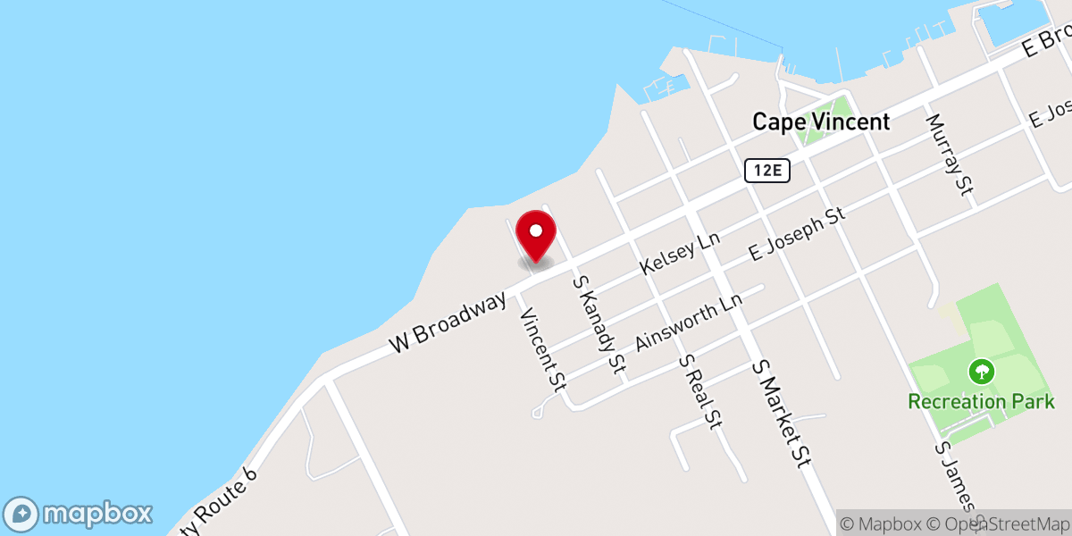 Map showing location of Rectory by Water