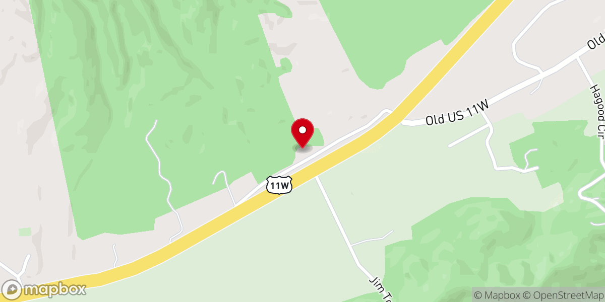 Map showing location of Gills Chapel