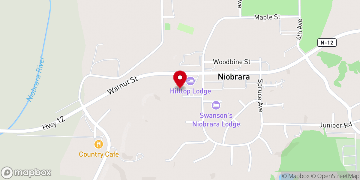 Map showing location of Presbyterian Church