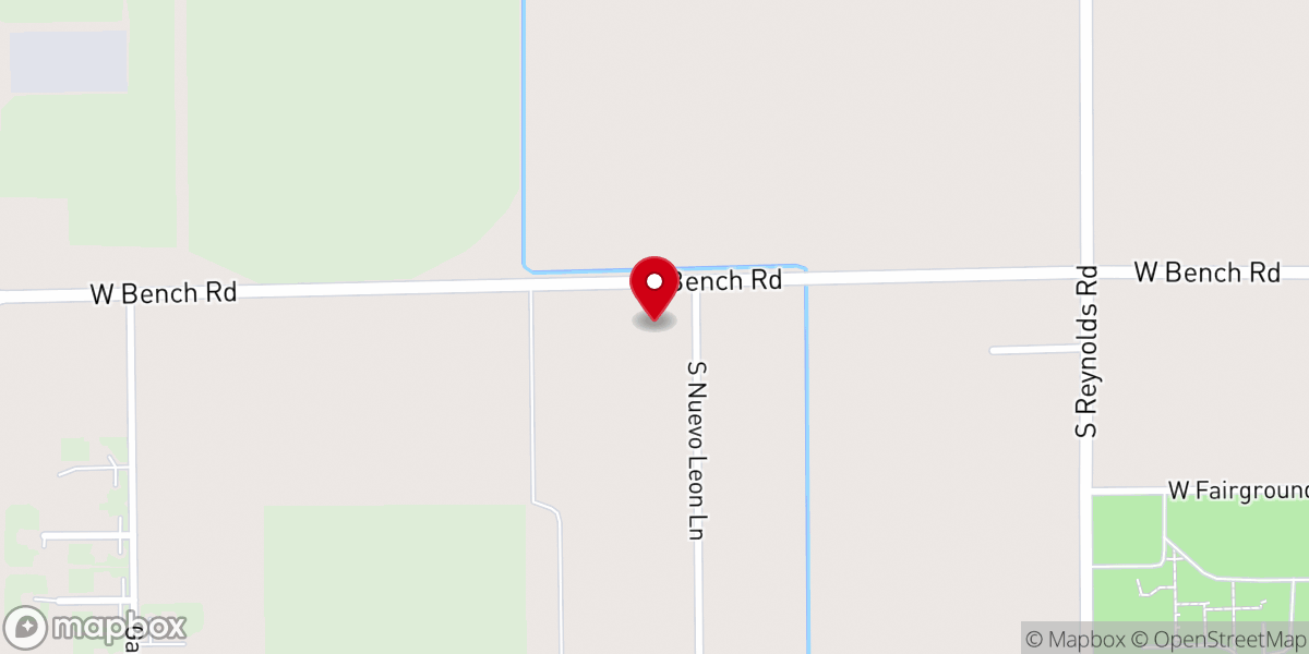 Map showing location of Iglesia Bethel Asambleas de Dios de Mexico
