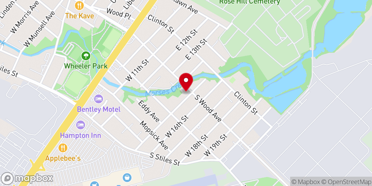 Map showing location of Power Praise Worship Ministries
