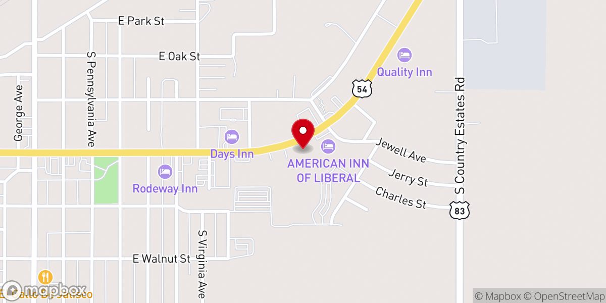 Map showing location of Shekinah World Ministries Inc