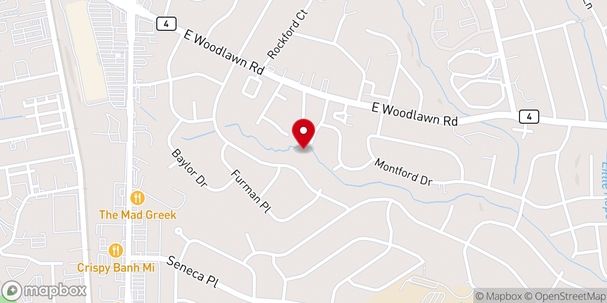 Map showing location of Fairbluff Bible Chapel