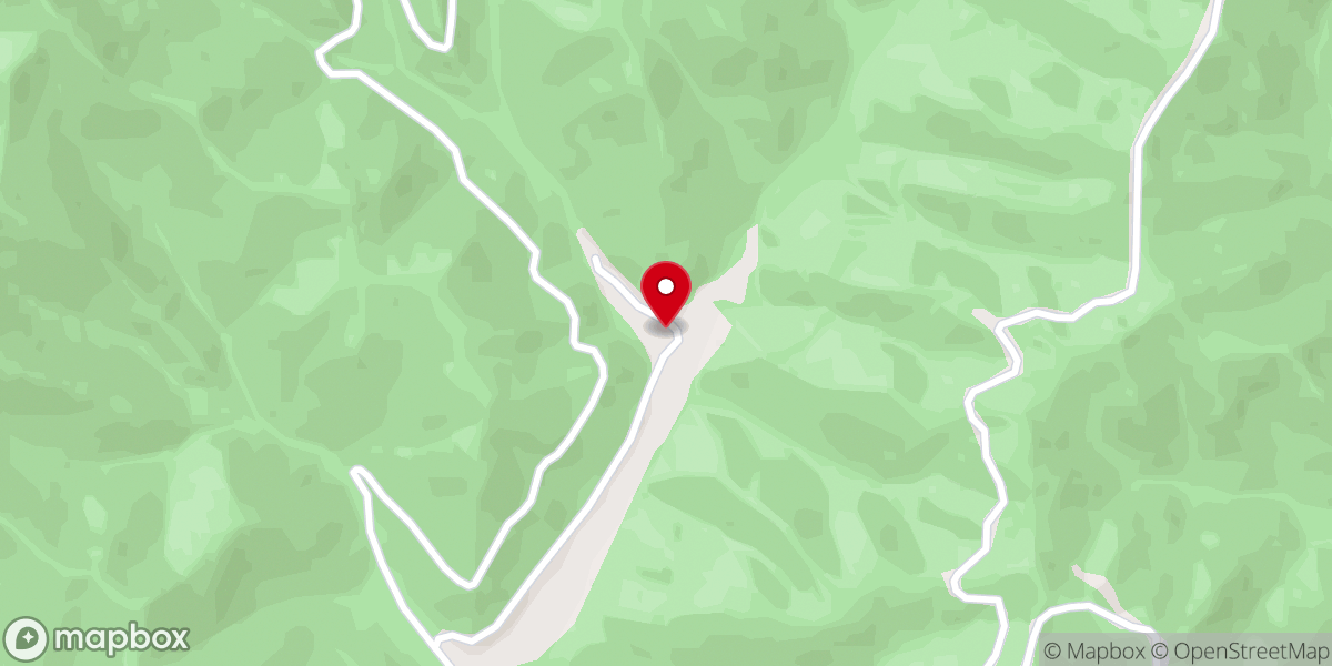 Map showing location of Camp Billo